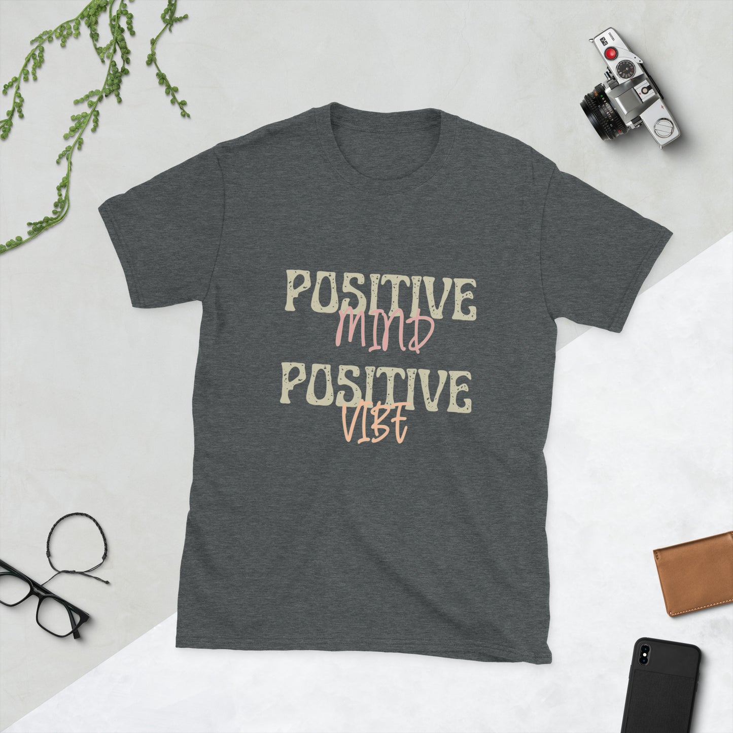 Positive mind Short-Sleeve Unisex T-Shirt