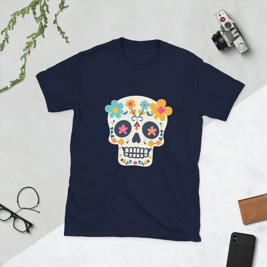 Day of the dead skeleton Short-Sleeve Unisex T-Shirt