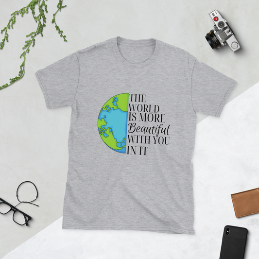 The world Short-Sleeve Unisex T-Shirt