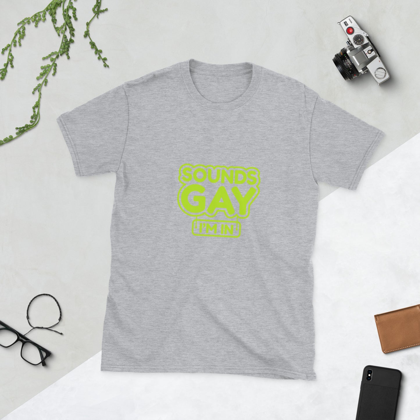 Sounds gay Short-Sleeve Unisex T-Shirt