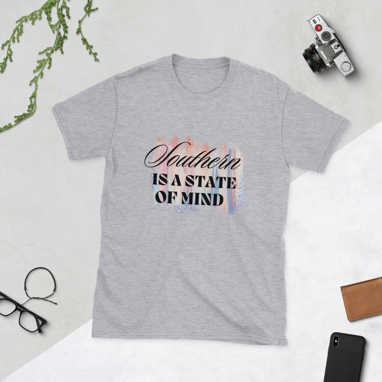 Southern is a state of mind Short-Sleeve Unisex T-Shirt