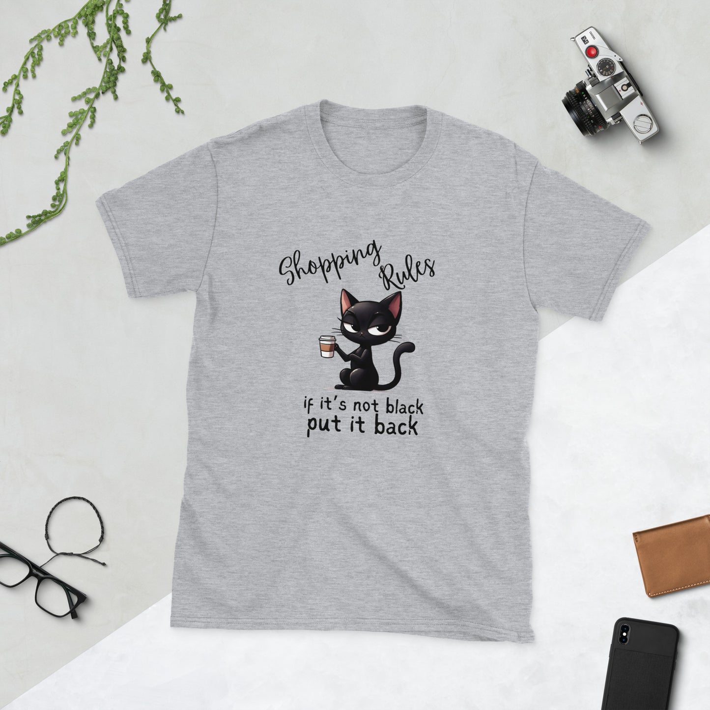 Shopping rules Short-Sleeve Unisex T-Shirt