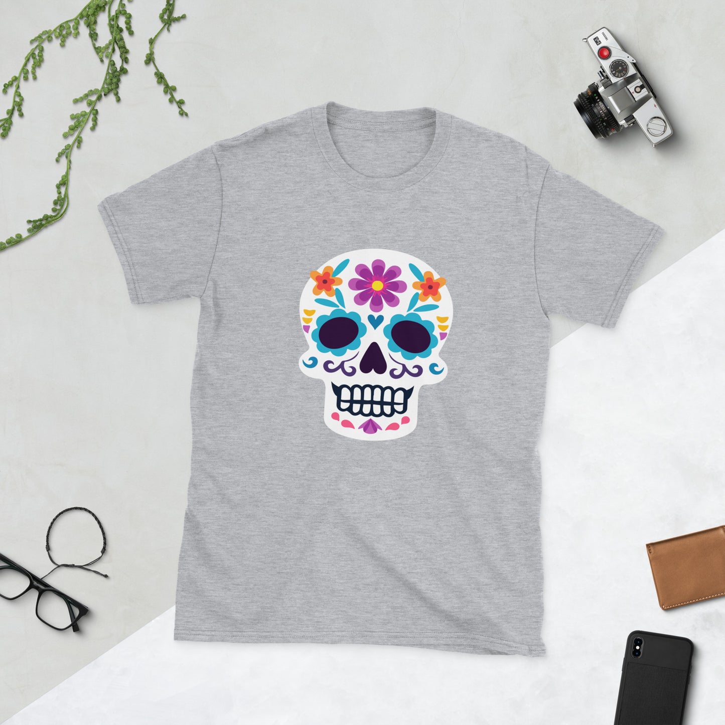 Day of the dead 3 Short-Sleeve Unisex T-Shirt