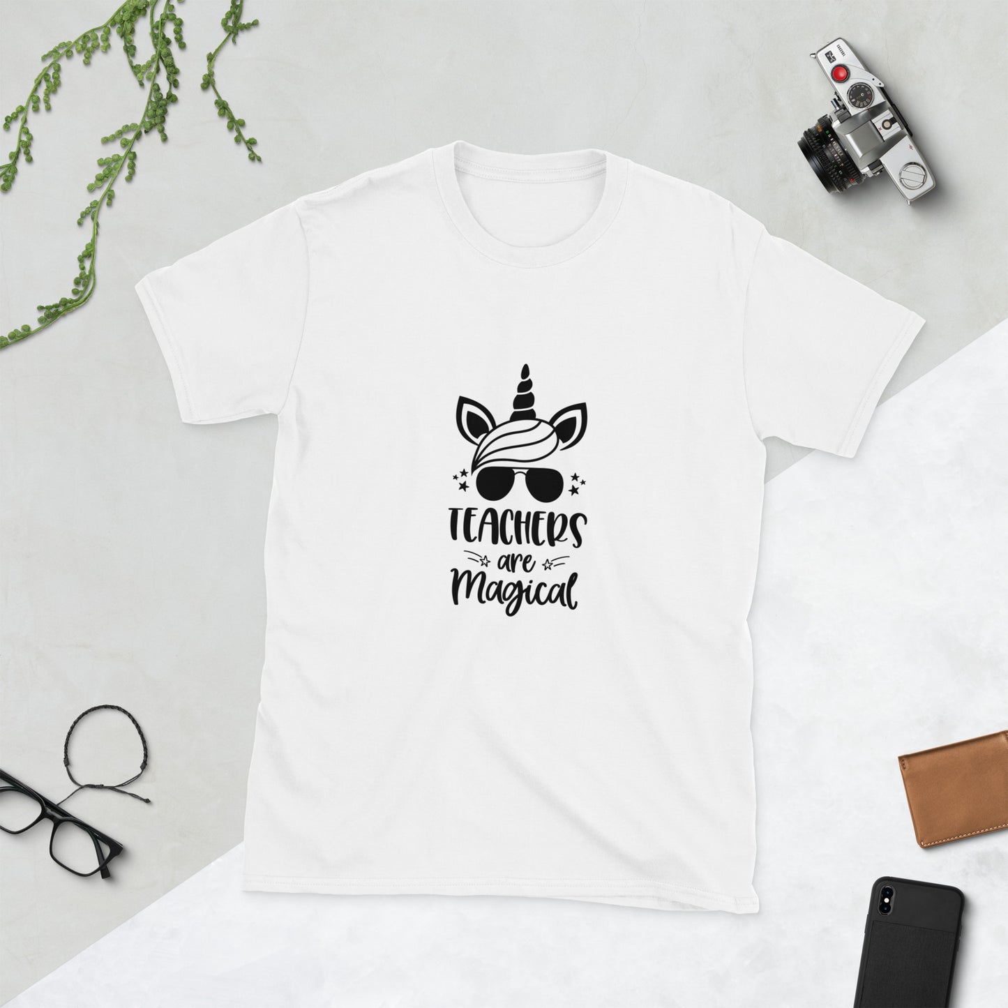 Teachers are magicalShort-Sleeve Unisex T-Shirt