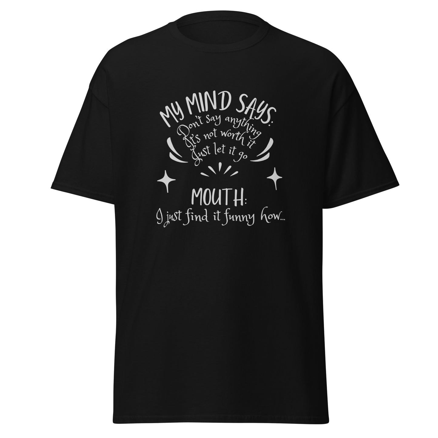 My mind says Unisex classic tee