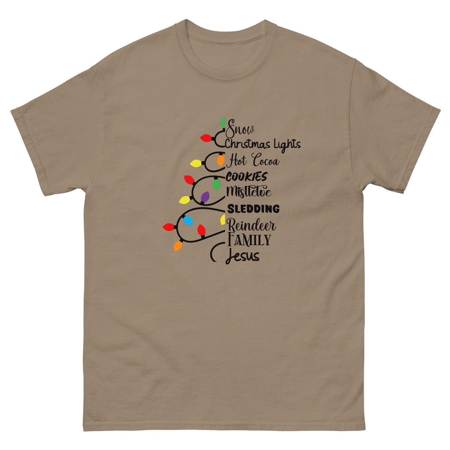 Christmas tree Unisex classic tee