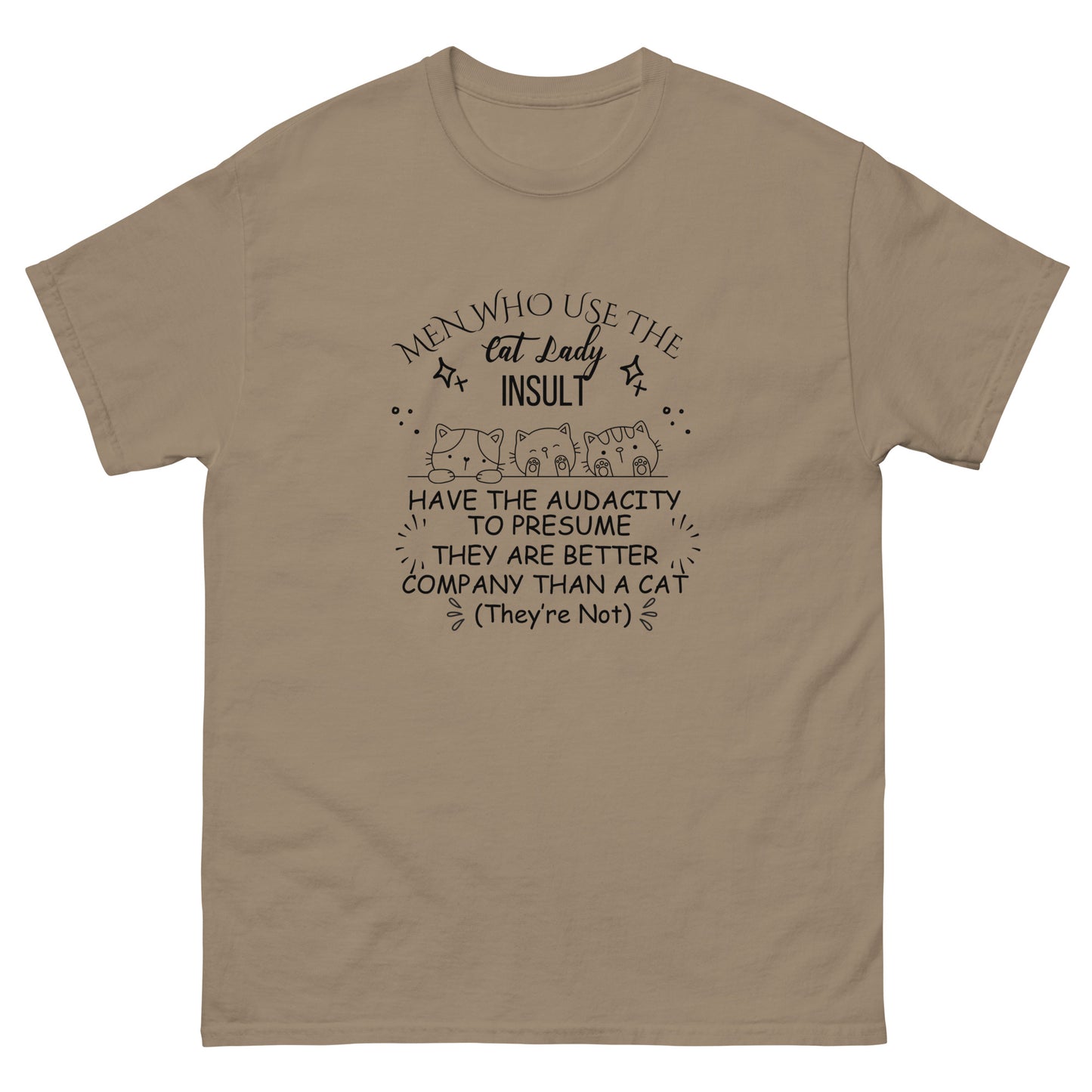 Men who use Unisex classic tee