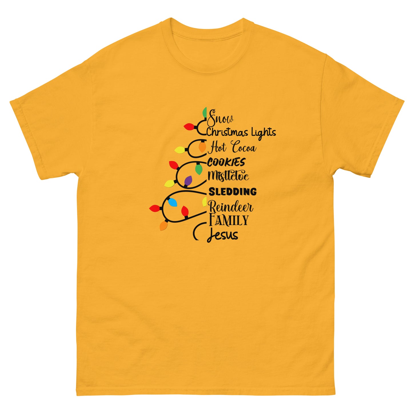 Christmas tree Unisex classic tee