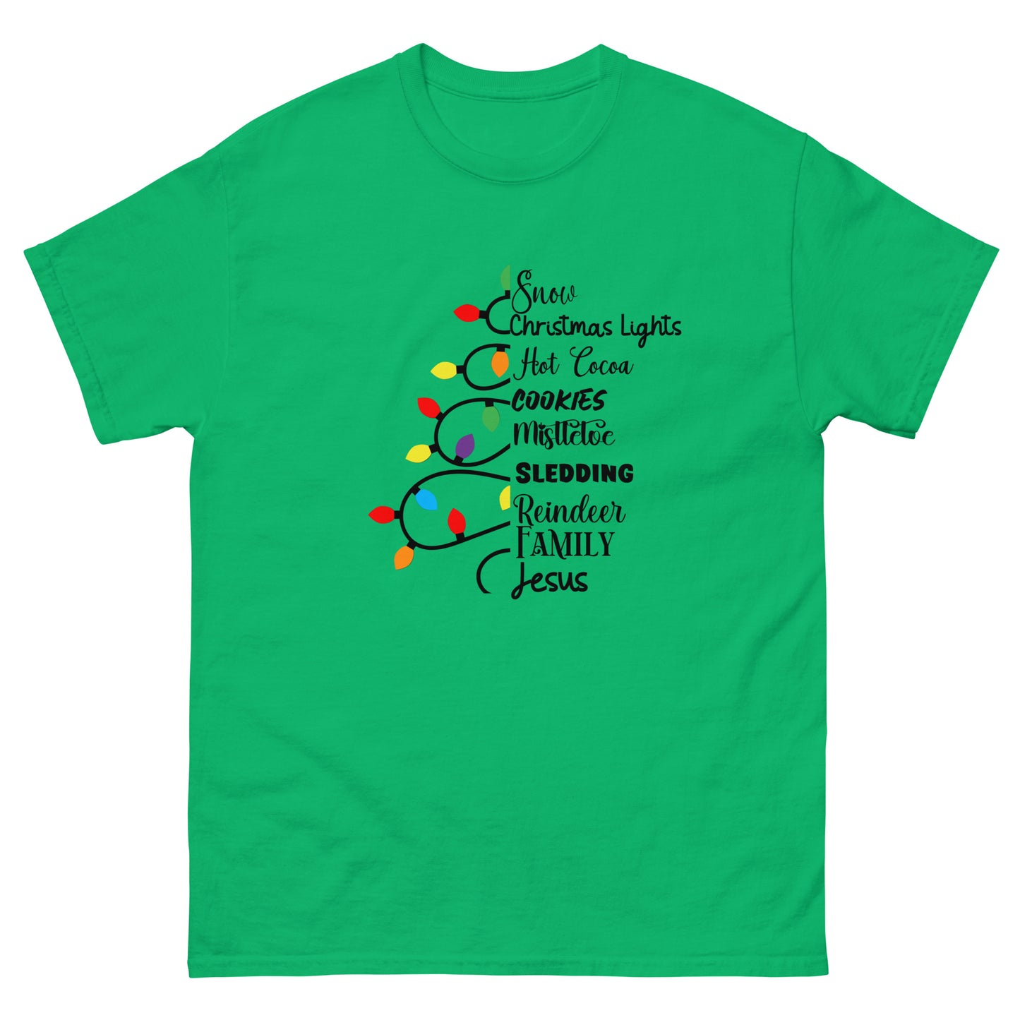 Christmas tree Unisex classic tee