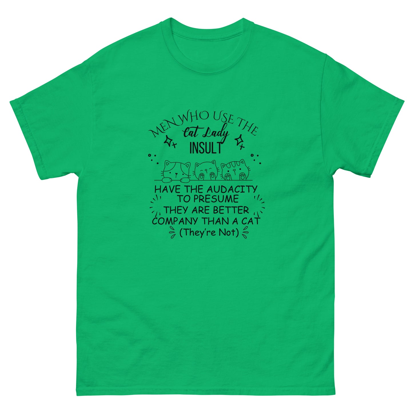 Men who use Unisex classic tee