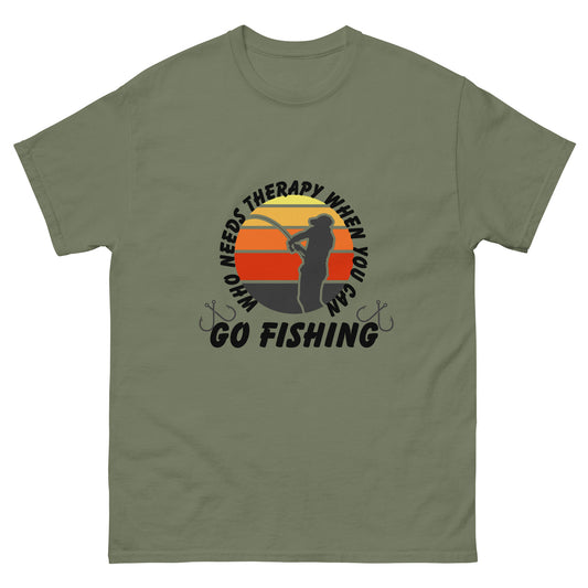 Go fishing Unisex classic tee
