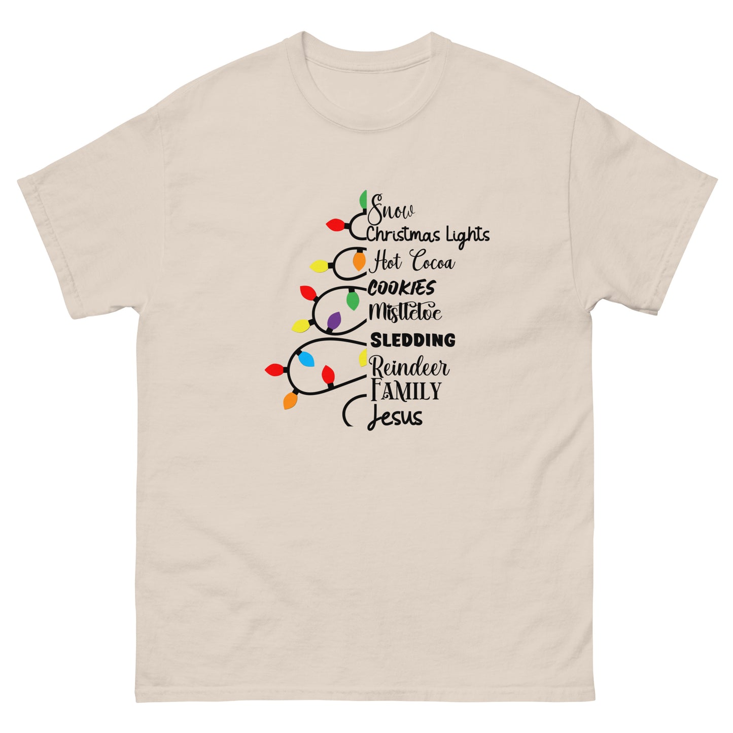Christmas tree Unisex classic tee