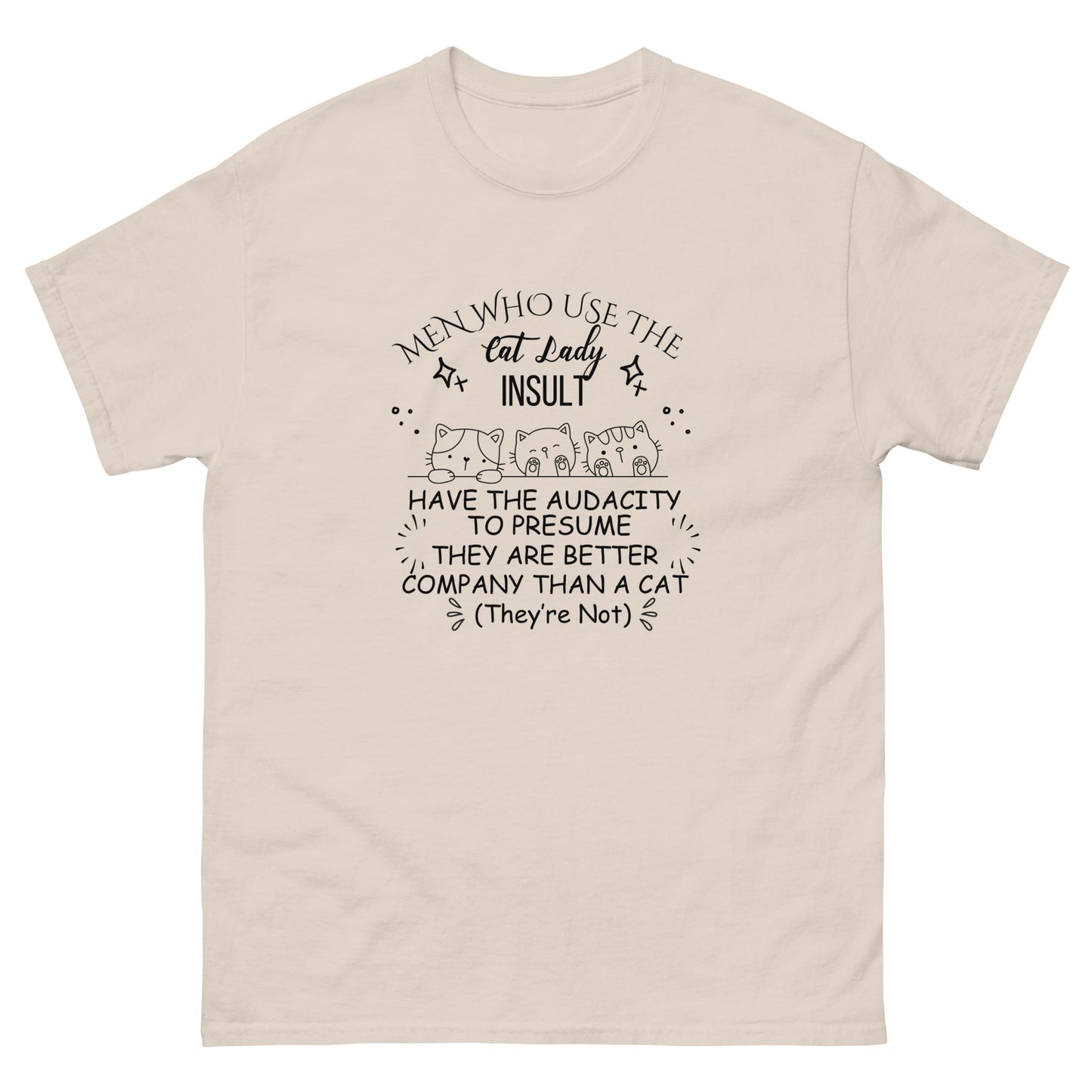 Men who use Unisex classic tee