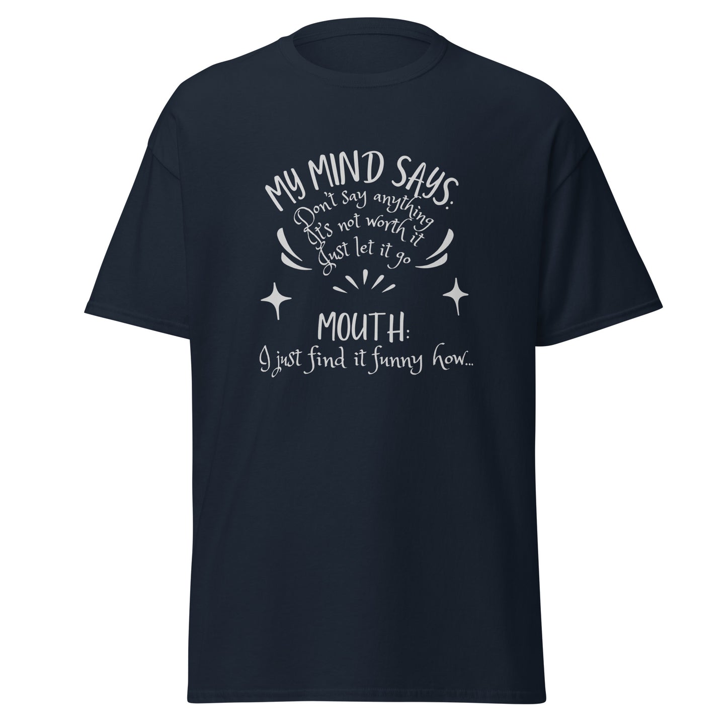 My mind says Unisex classic tee