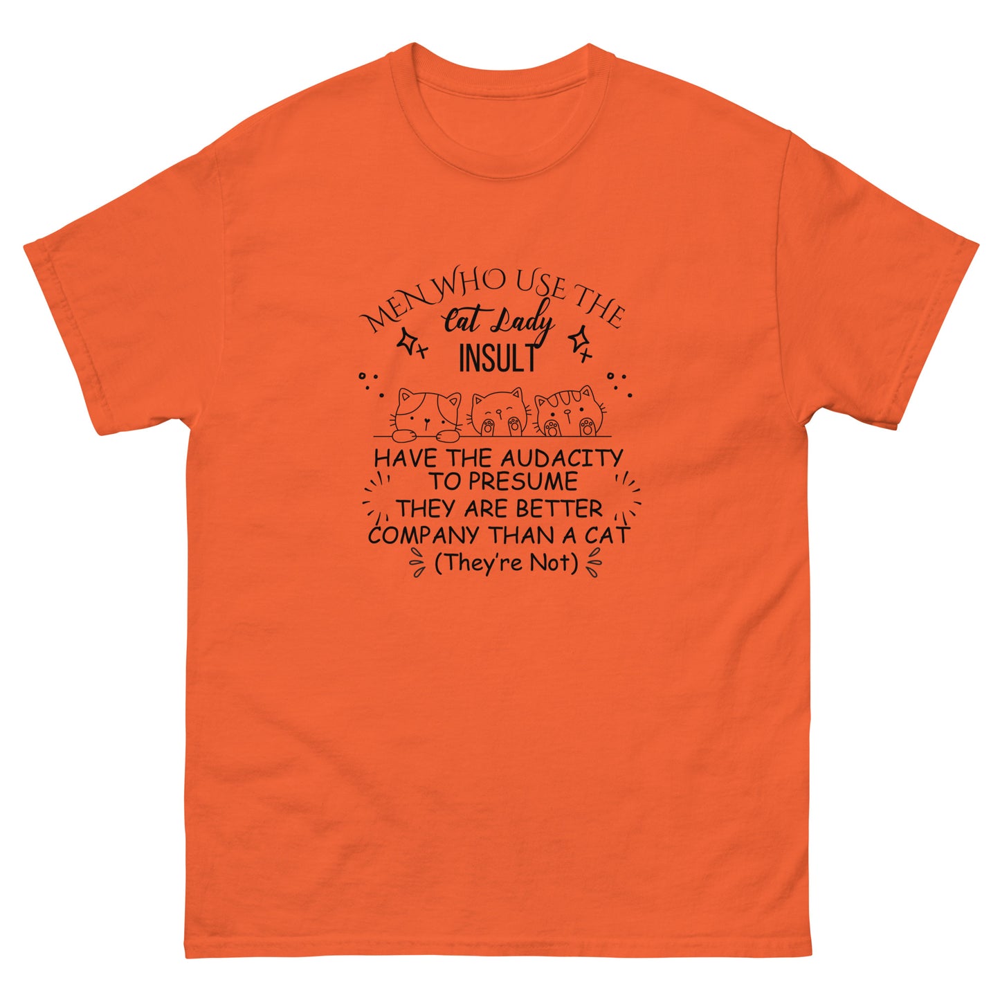 Men who use Unisex classic tee