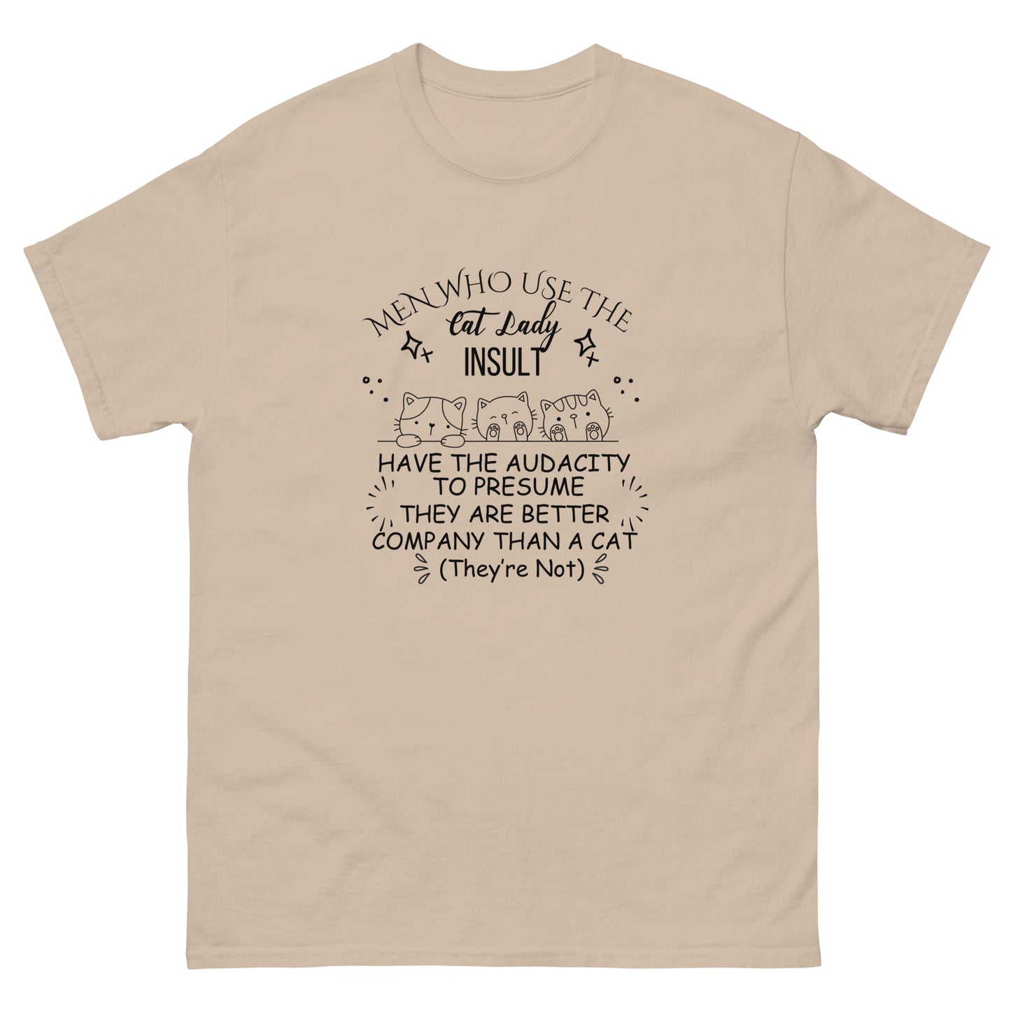 Men who use Unisex classic tee