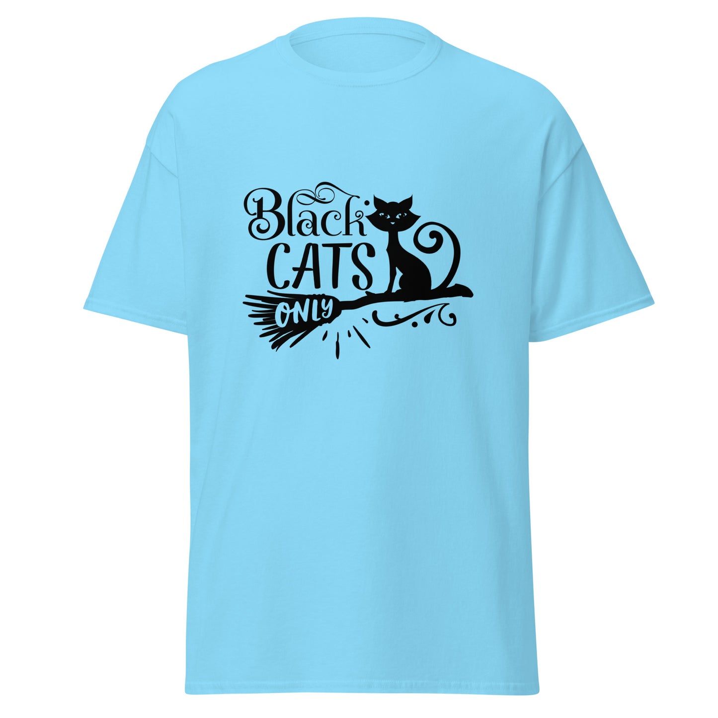 Black cats only Unisex classic tee