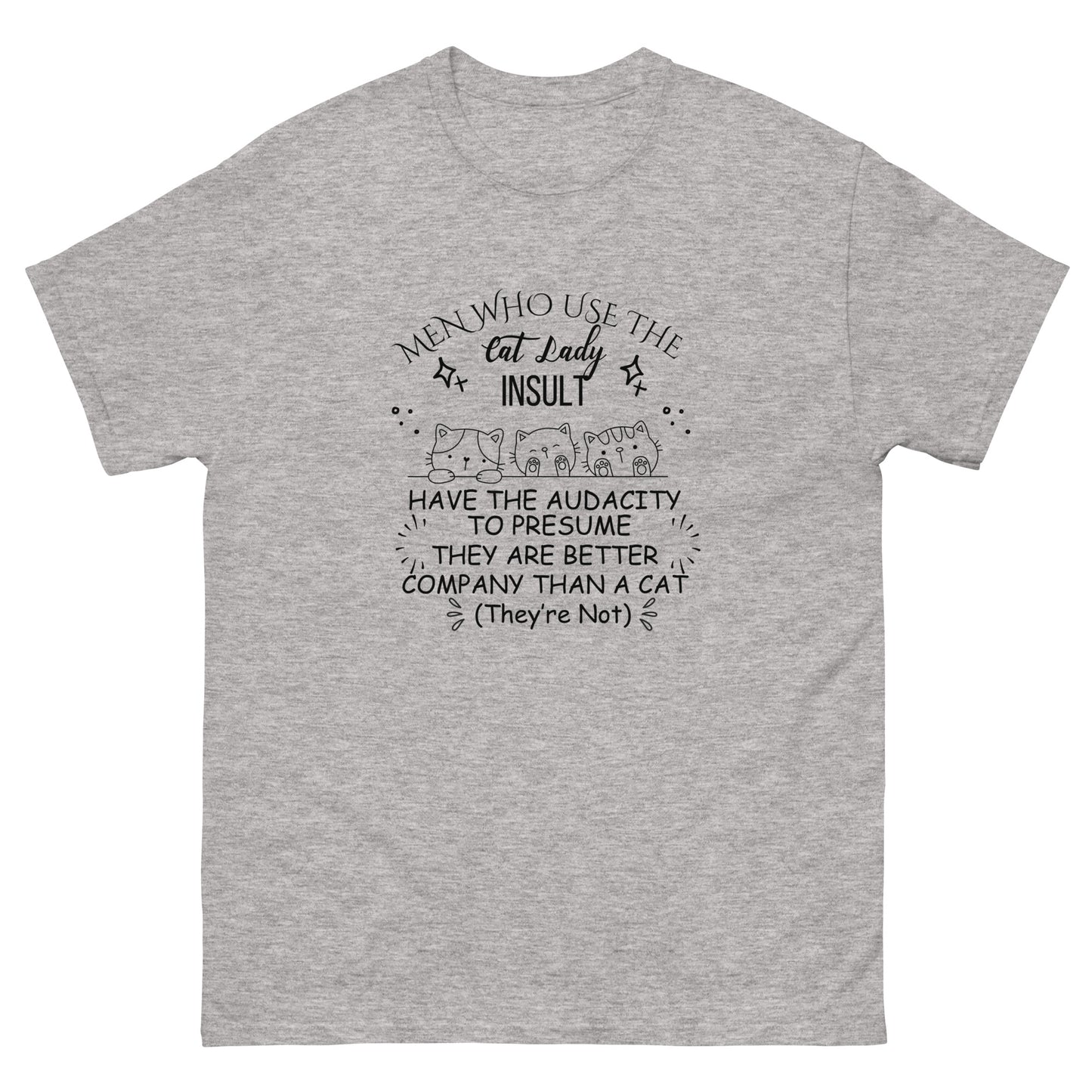 Men who use Unisex classic tee
