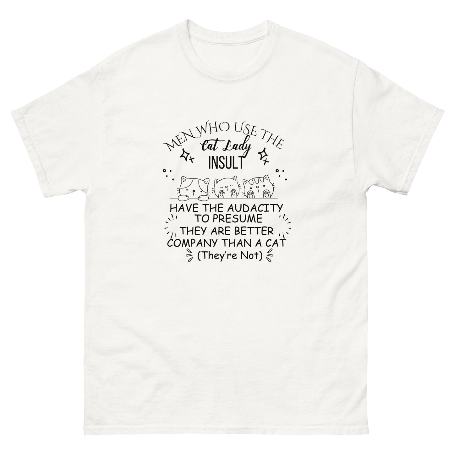Men who use Unisex classic tee