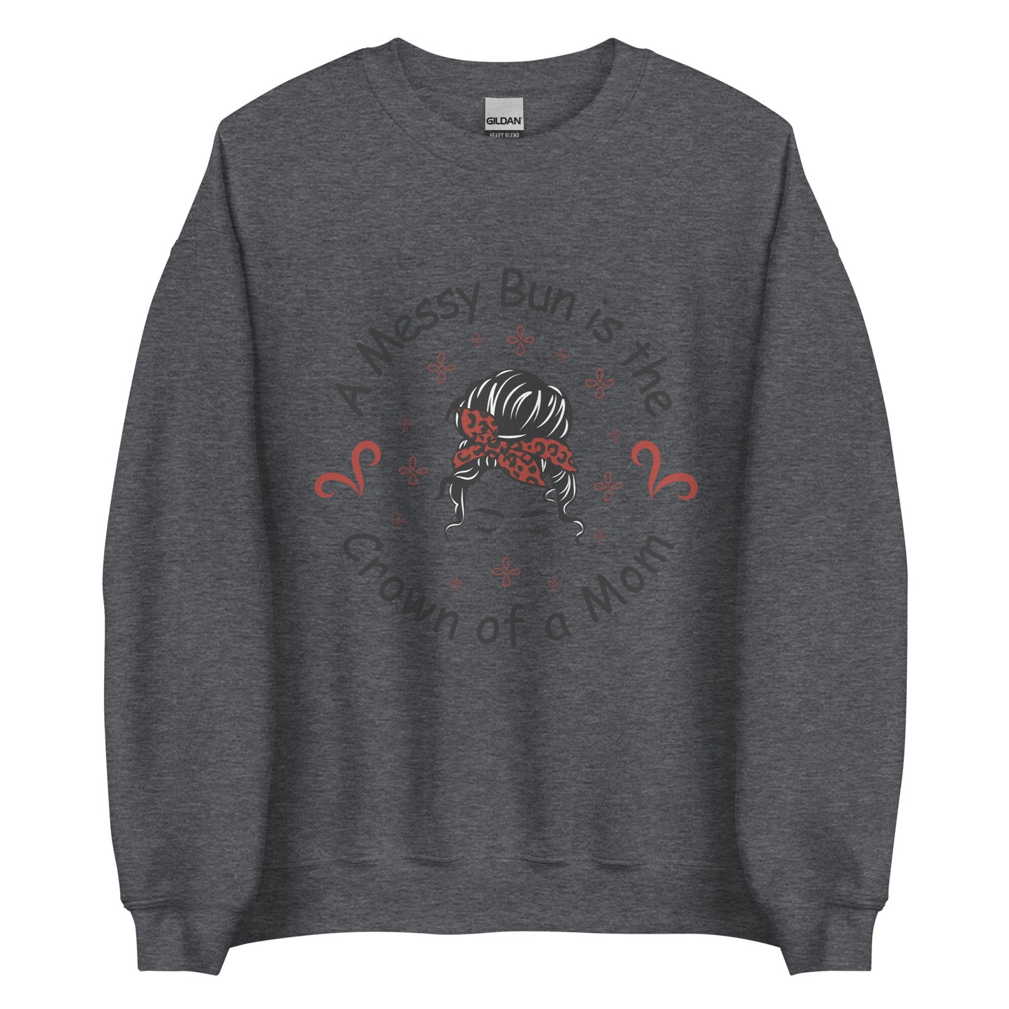 Messy bun Unisex Sweatshirt