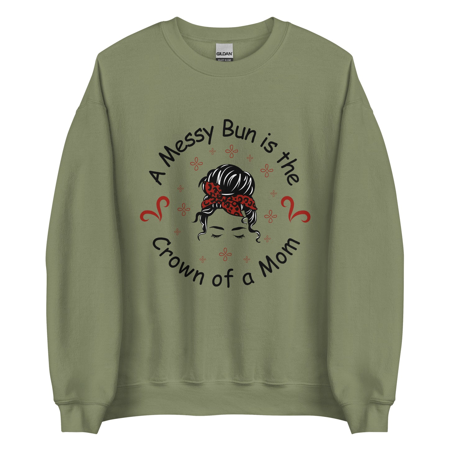 Messy bun Unisex Sweatshirt