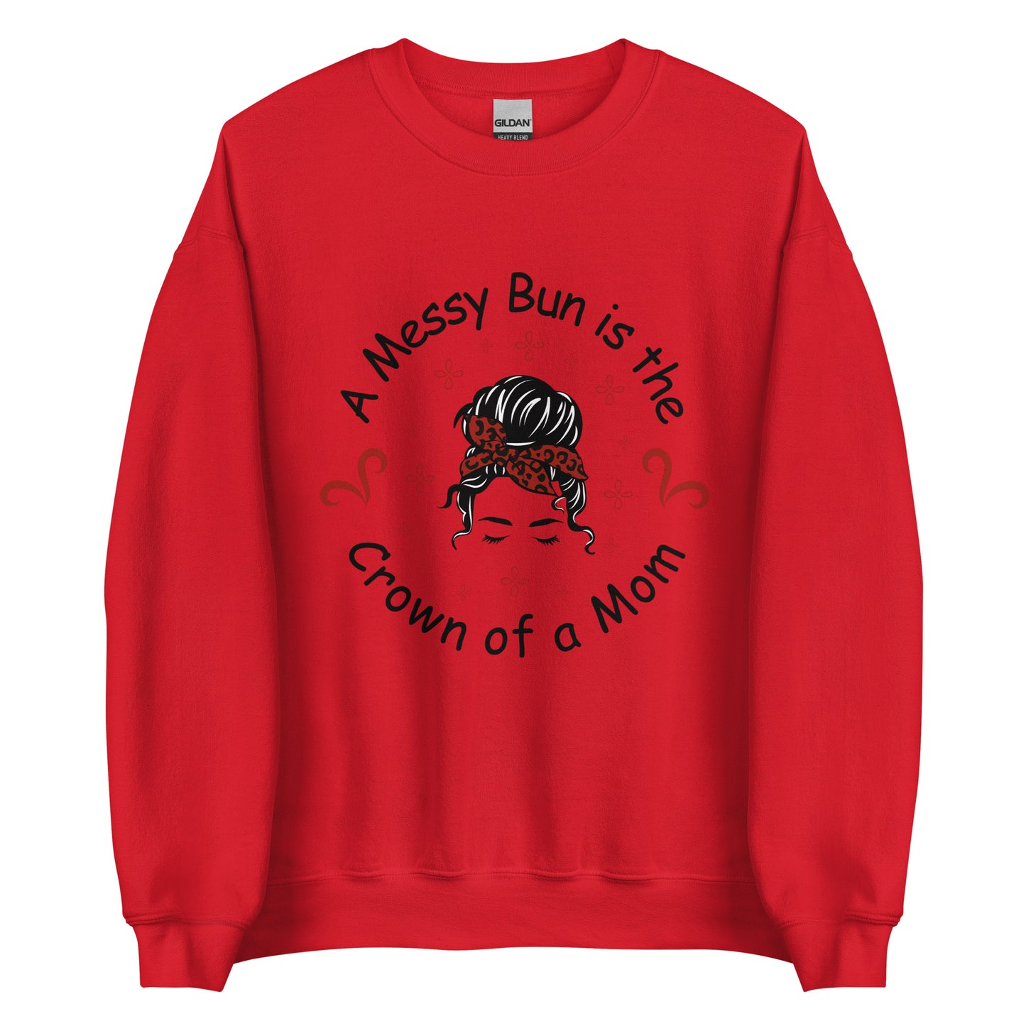 Messy bun Unisex Sweatshirt