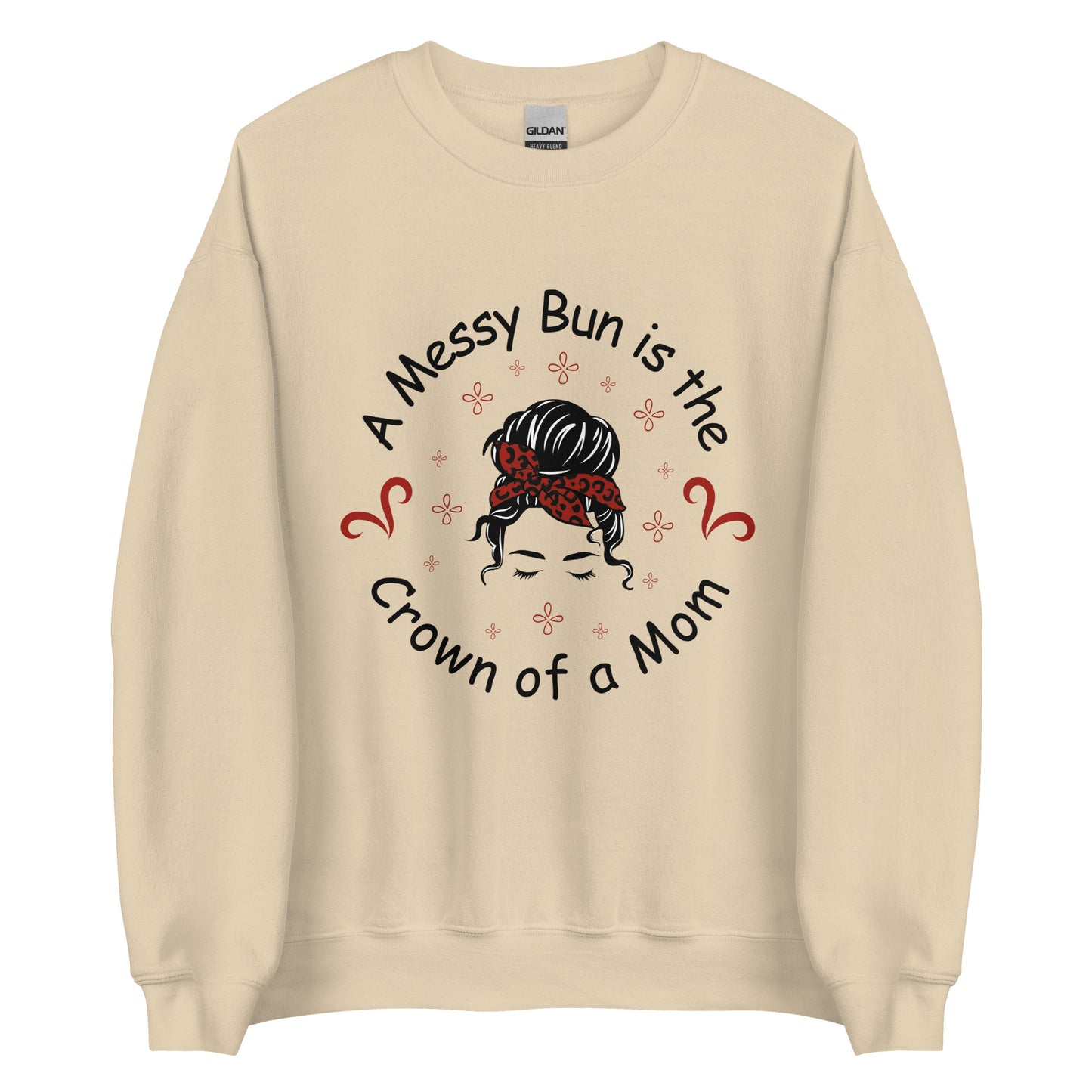 Messy bun Unisex Sweatshirt