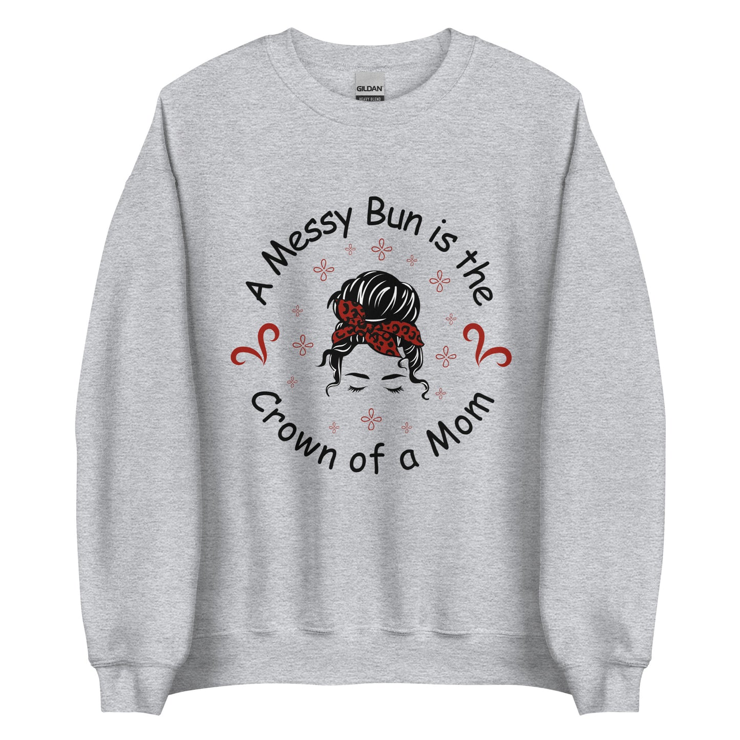 Messy bun Unisex Sweatshirt
