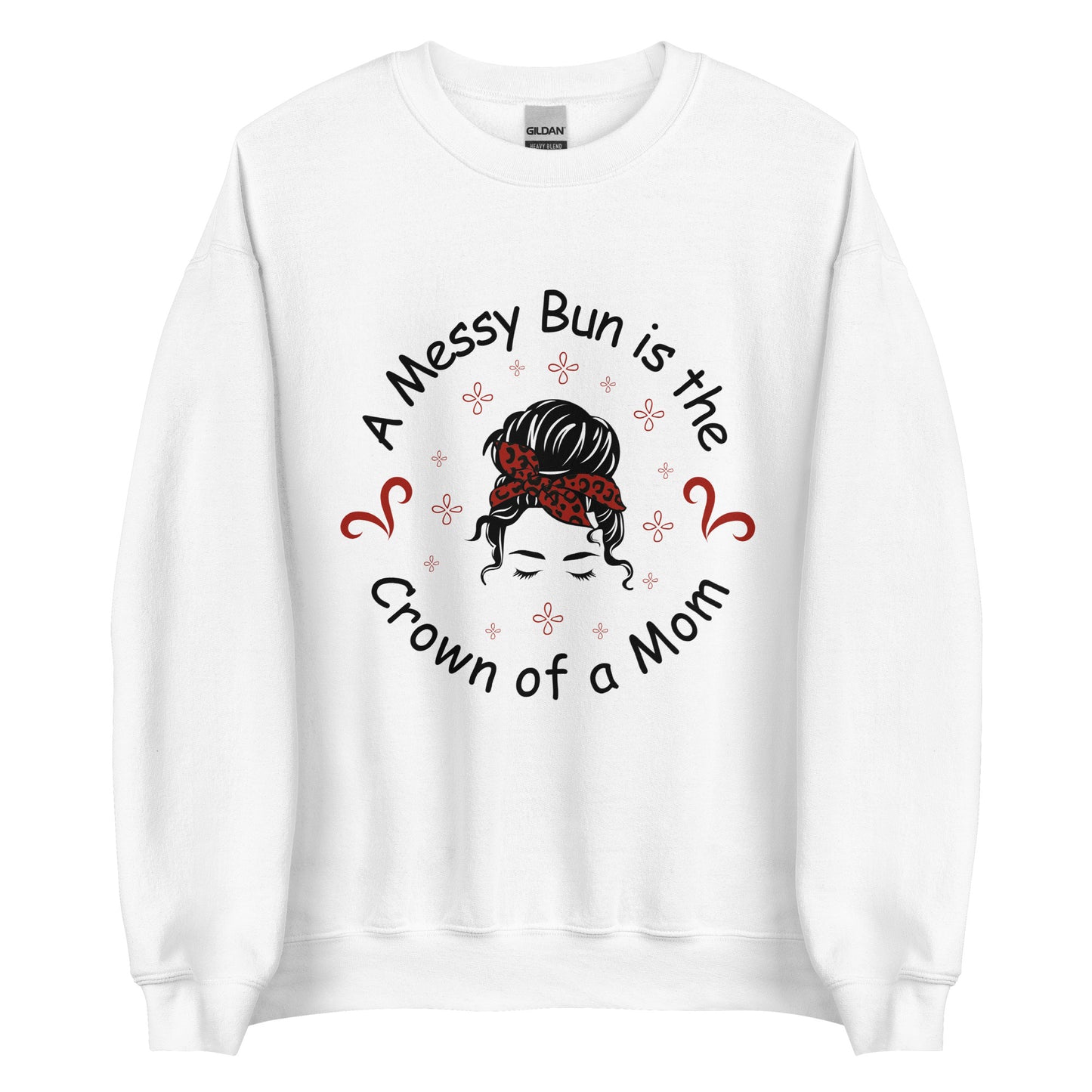 Messy bun Unisex Sweatshirt