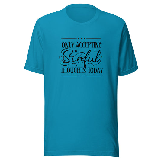 Only accepting Unisex t-shirt