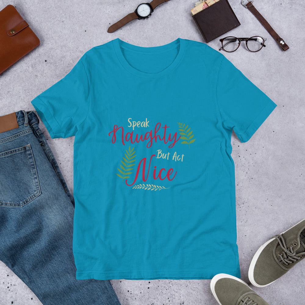 Naughty Unisex t-shirt