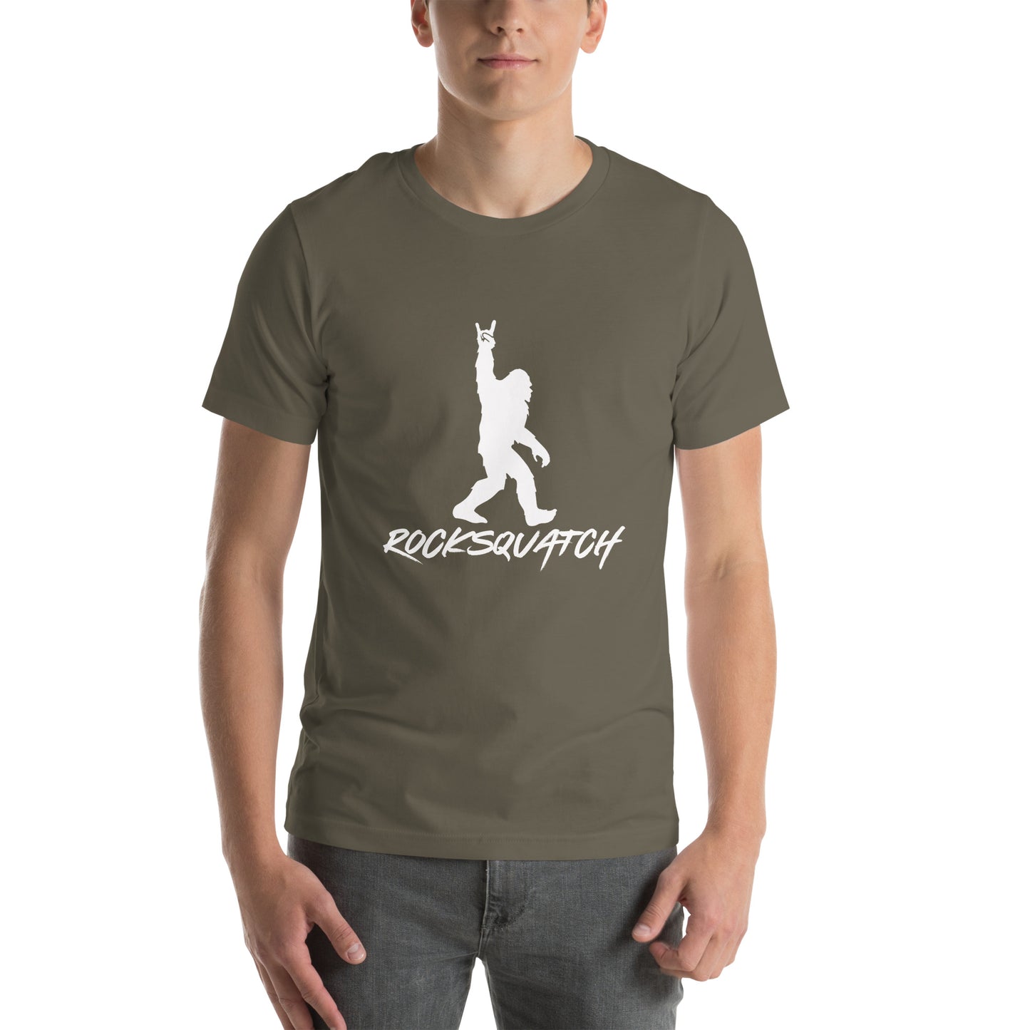 Rocksquatch Unisex t-shirt