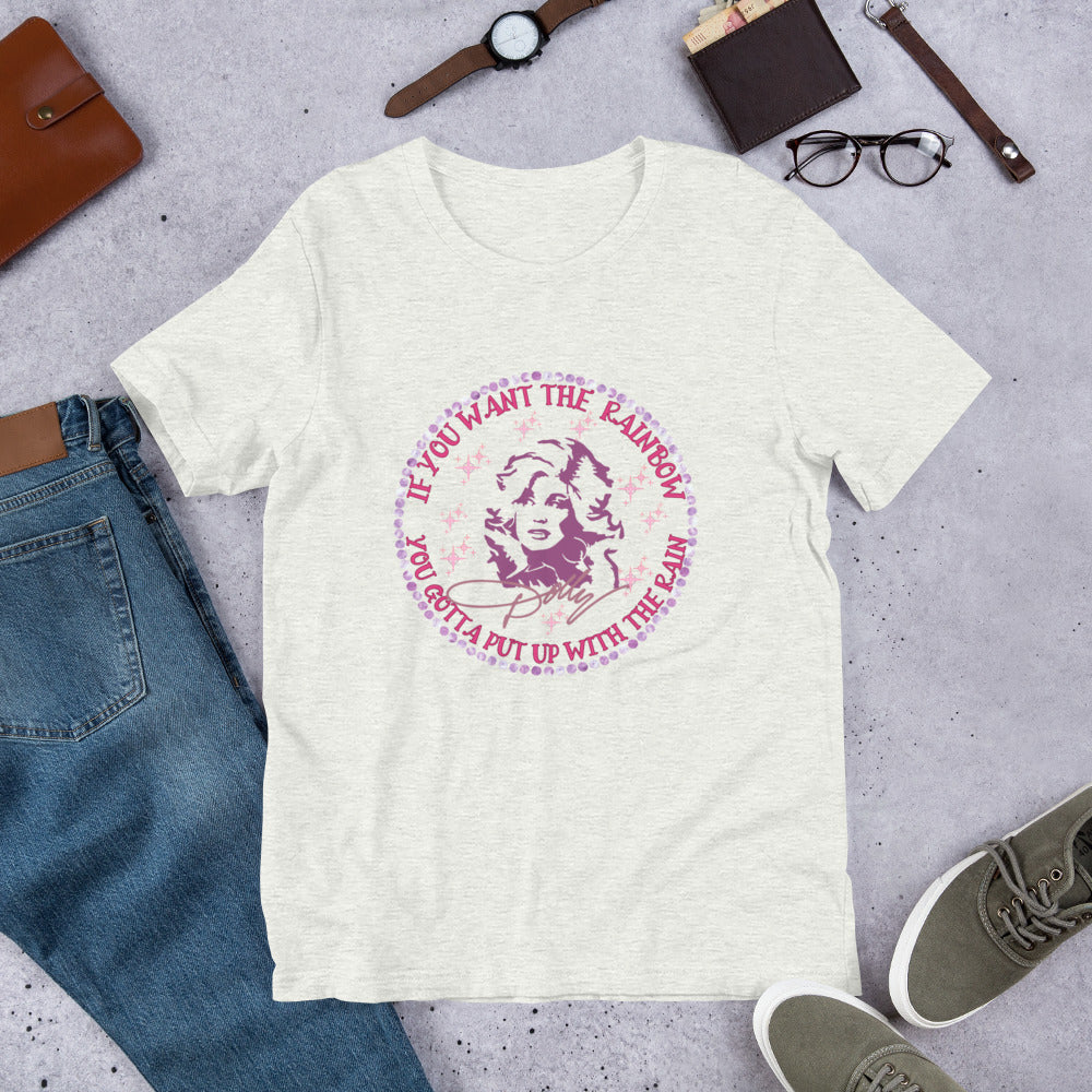 If you want the rainbow Unisex t-shirt