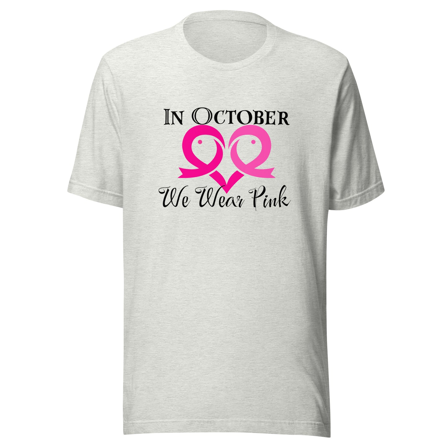 In October Unisex t-shirt