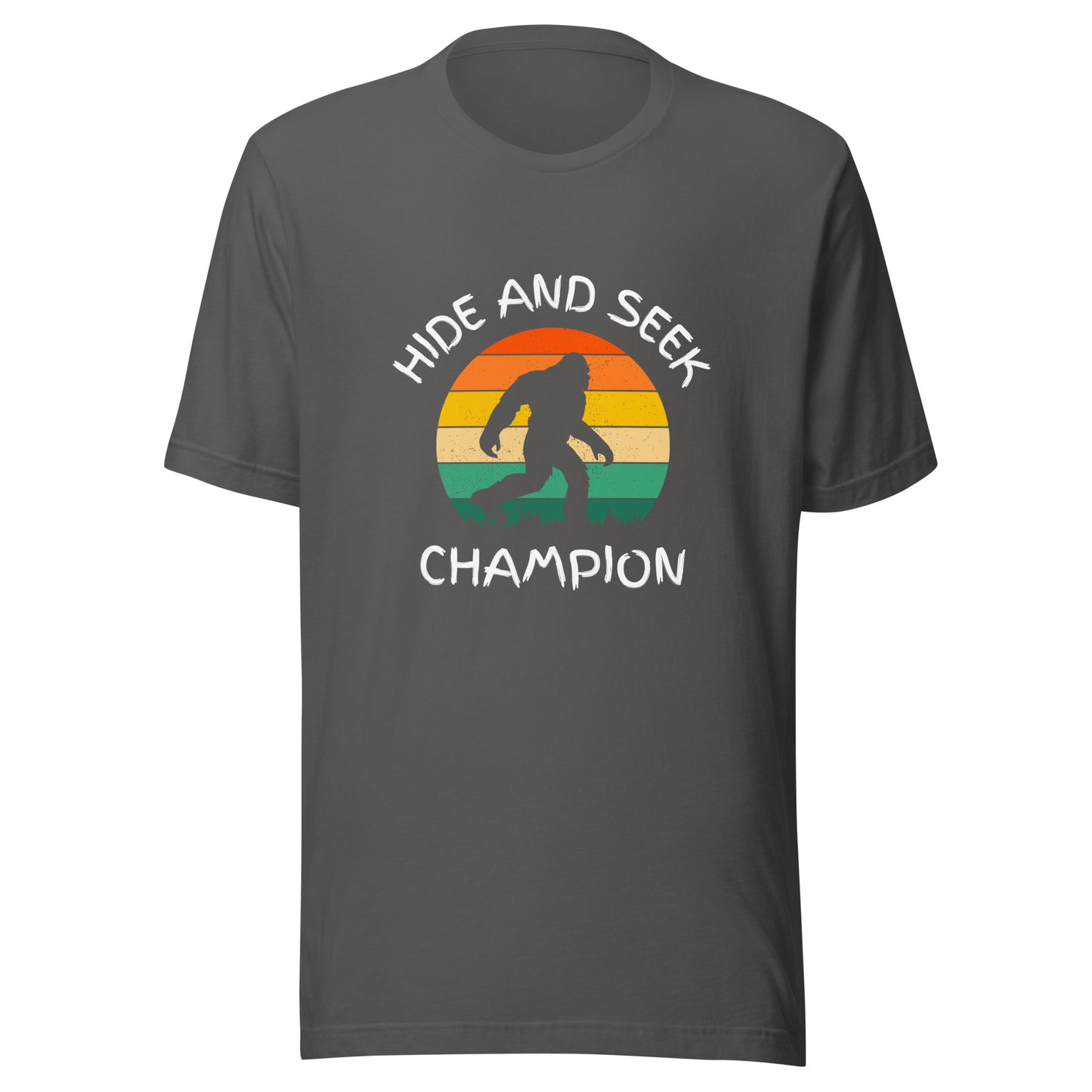 Hide and seek Unisex t-shirt