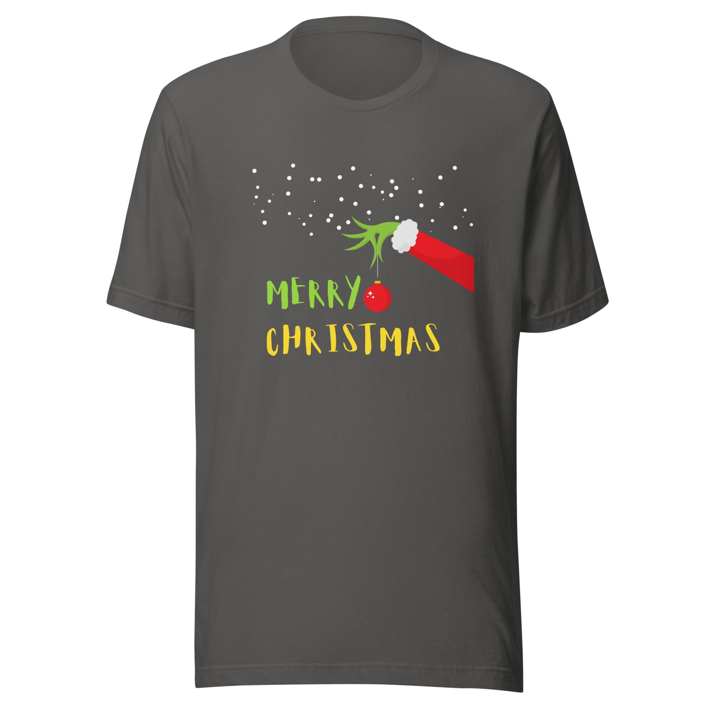 Grinch merry ChristmasUnisex t-shirt