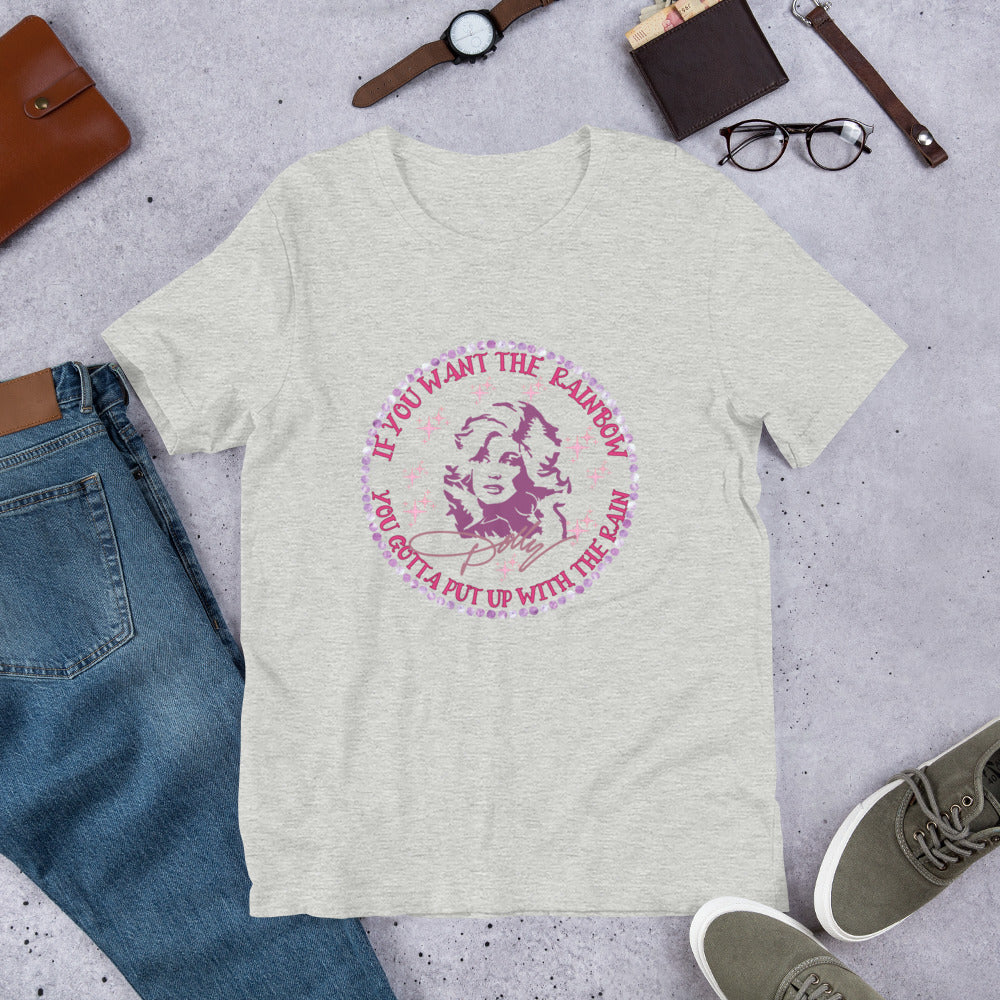 If you want the rainbow Unisex t-shirt