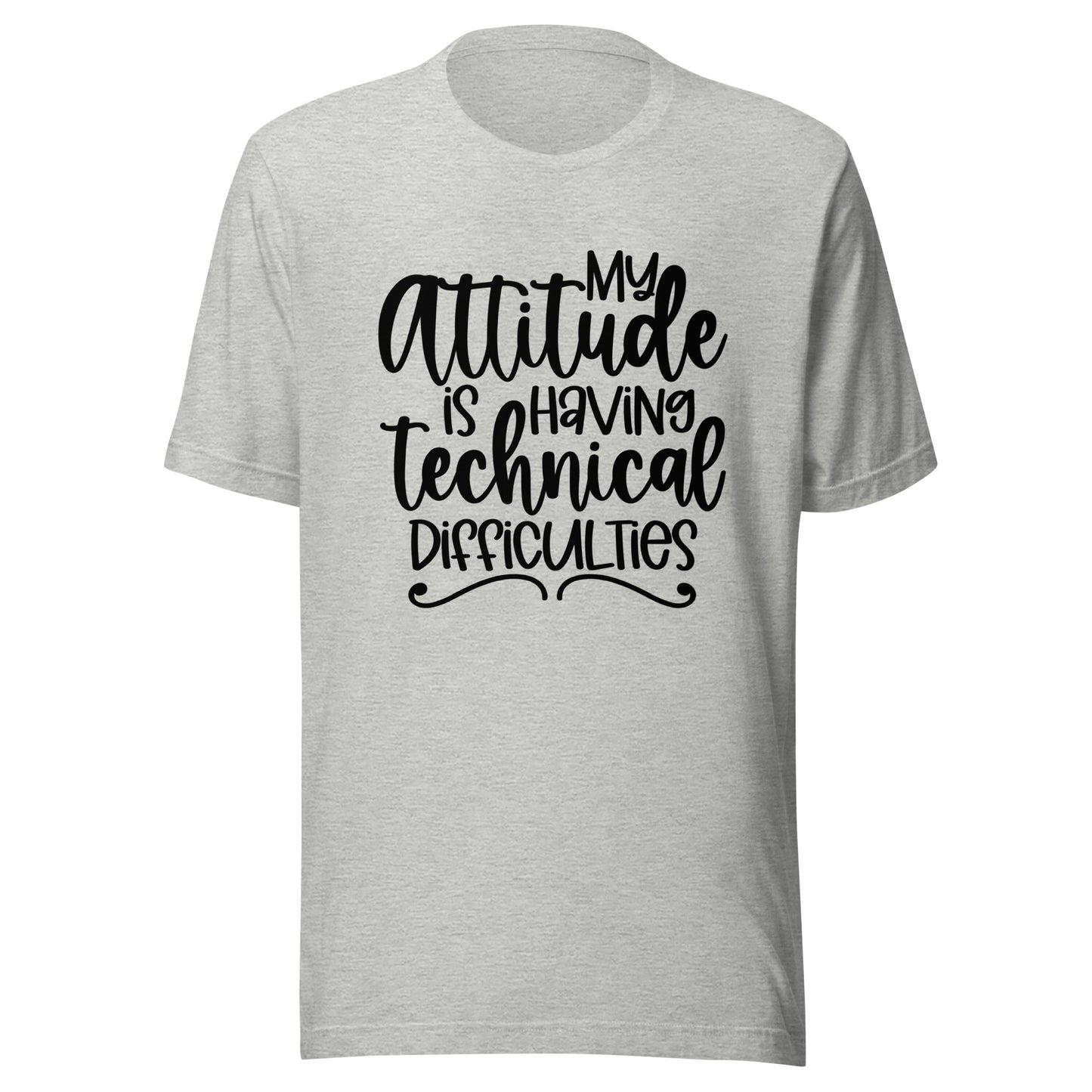 My attitude Unisex t-shirt