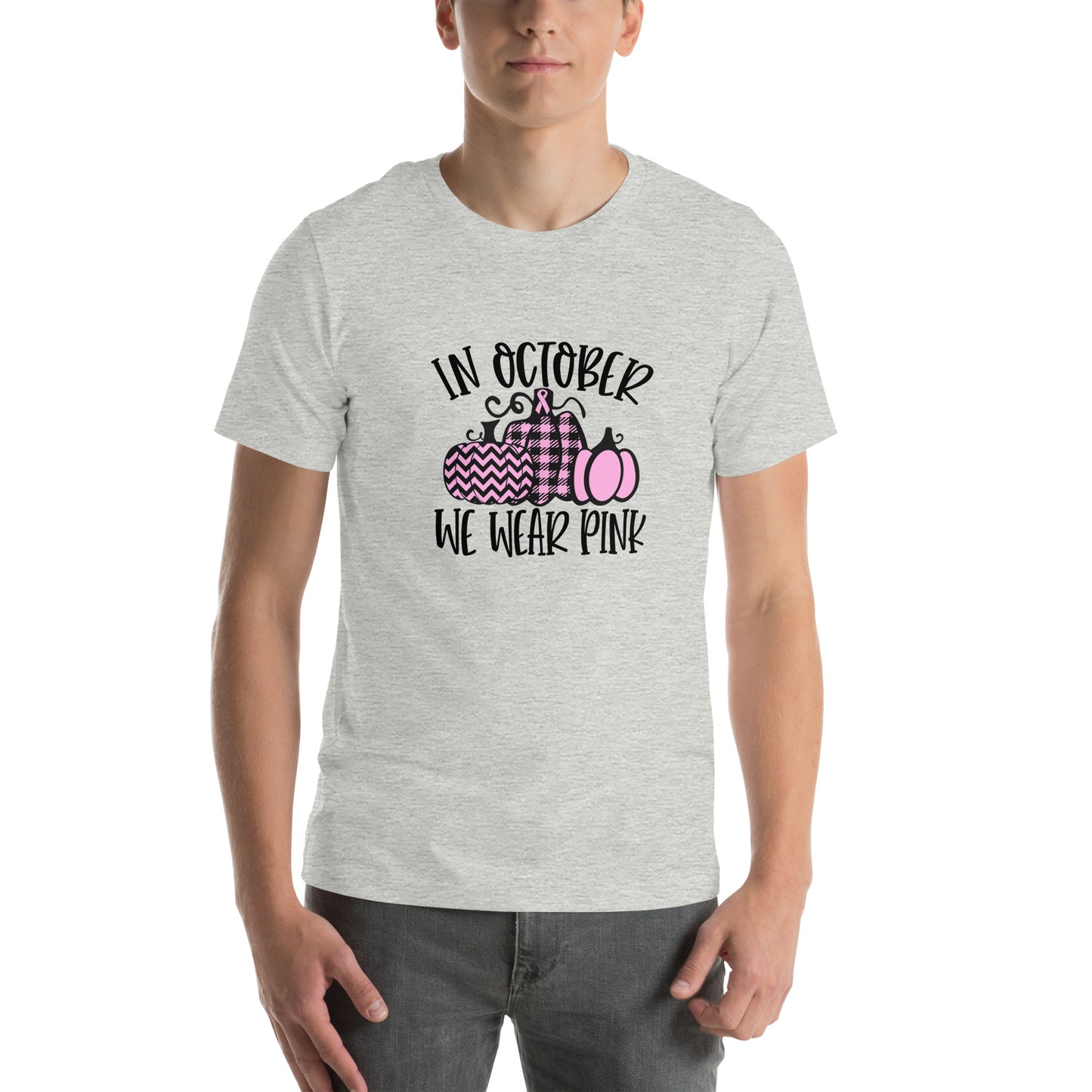 In October Unisex t-shirt