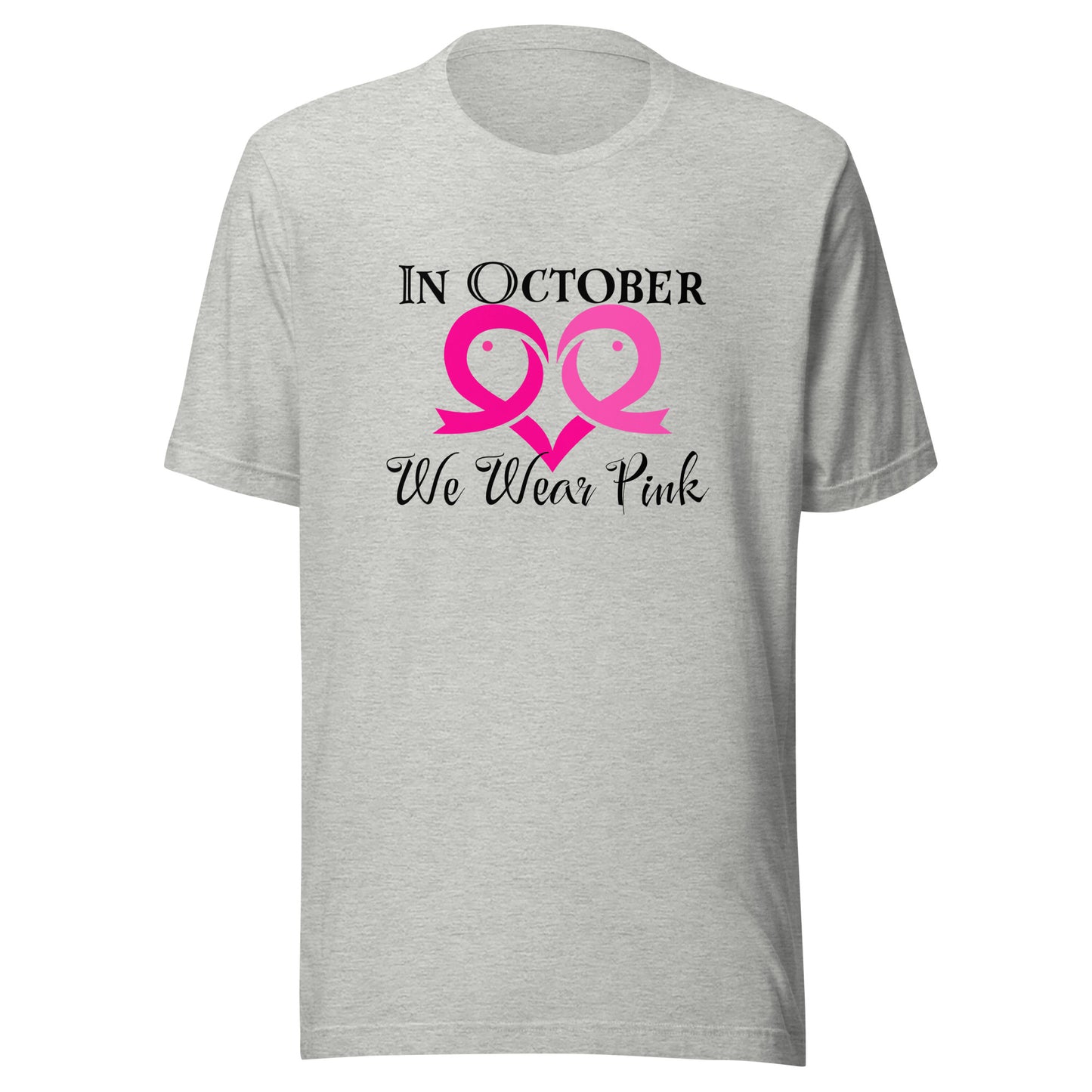 In October Unisex t-shirt