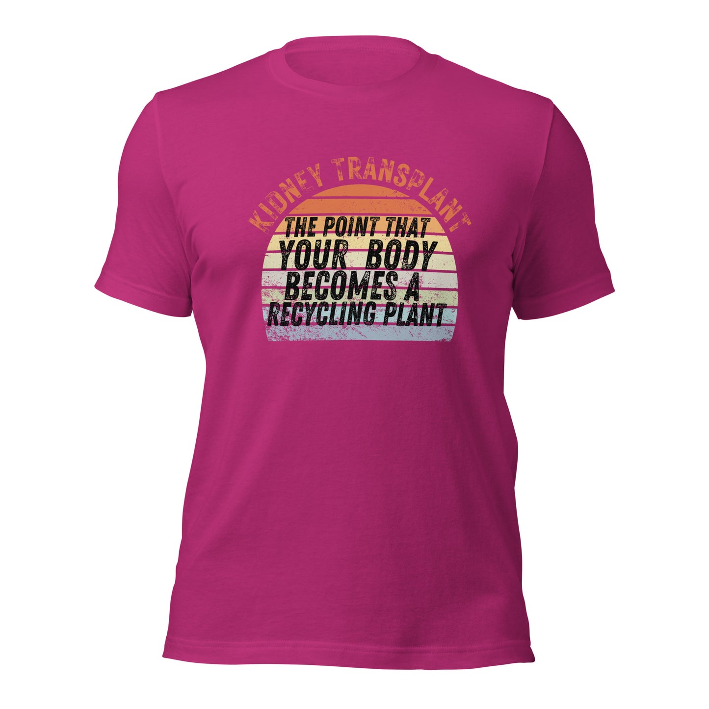 Recycling plant Unisex t-shirt