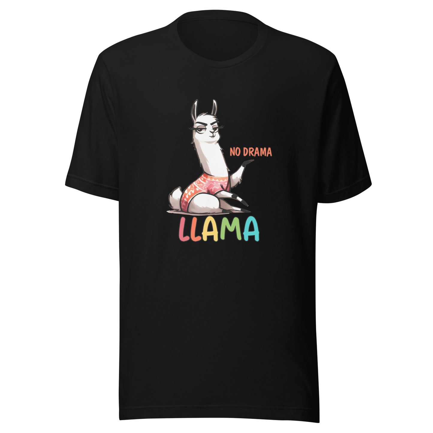 No drama llama Unisex t-shirt