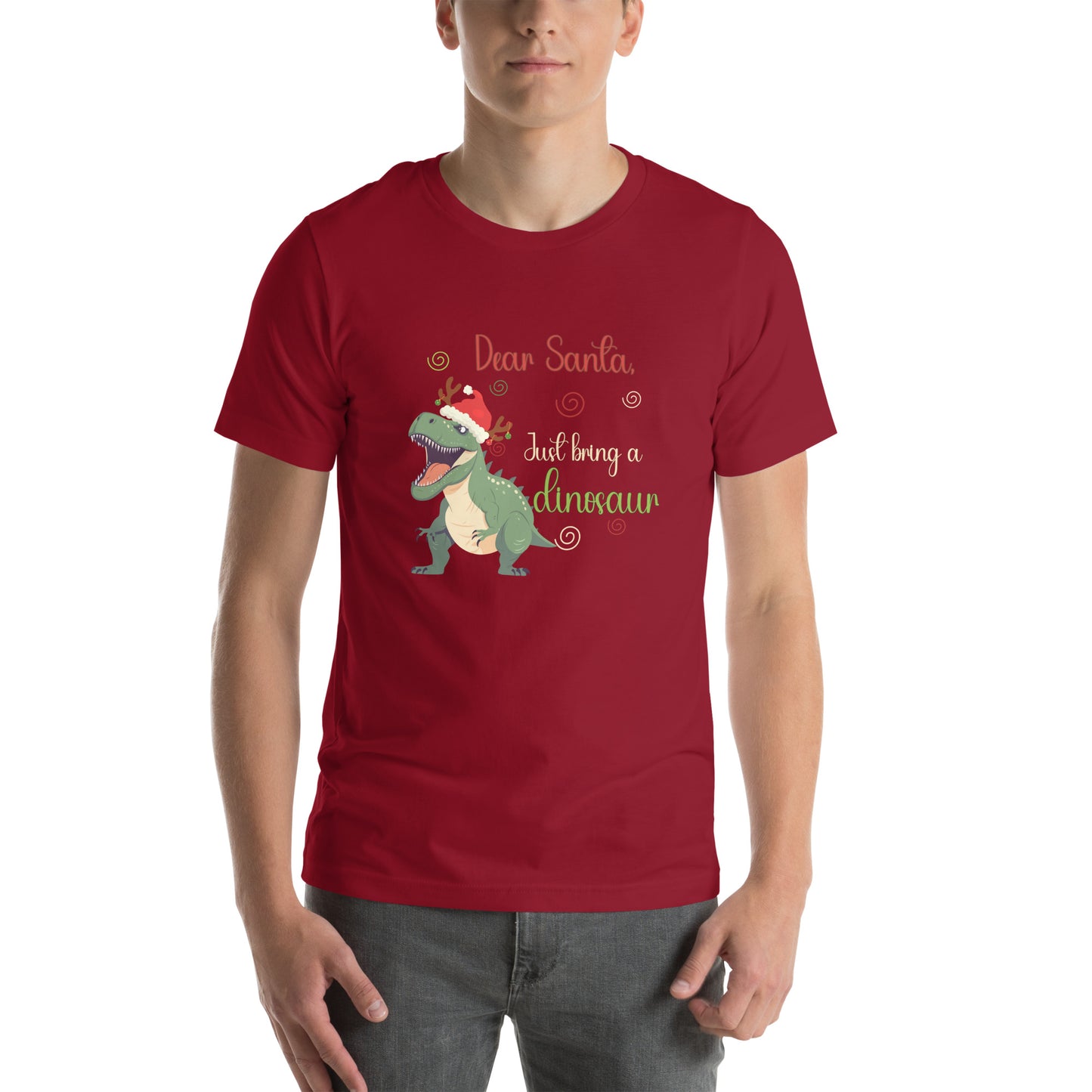 Bring a dinosaur Unisex t-shirt