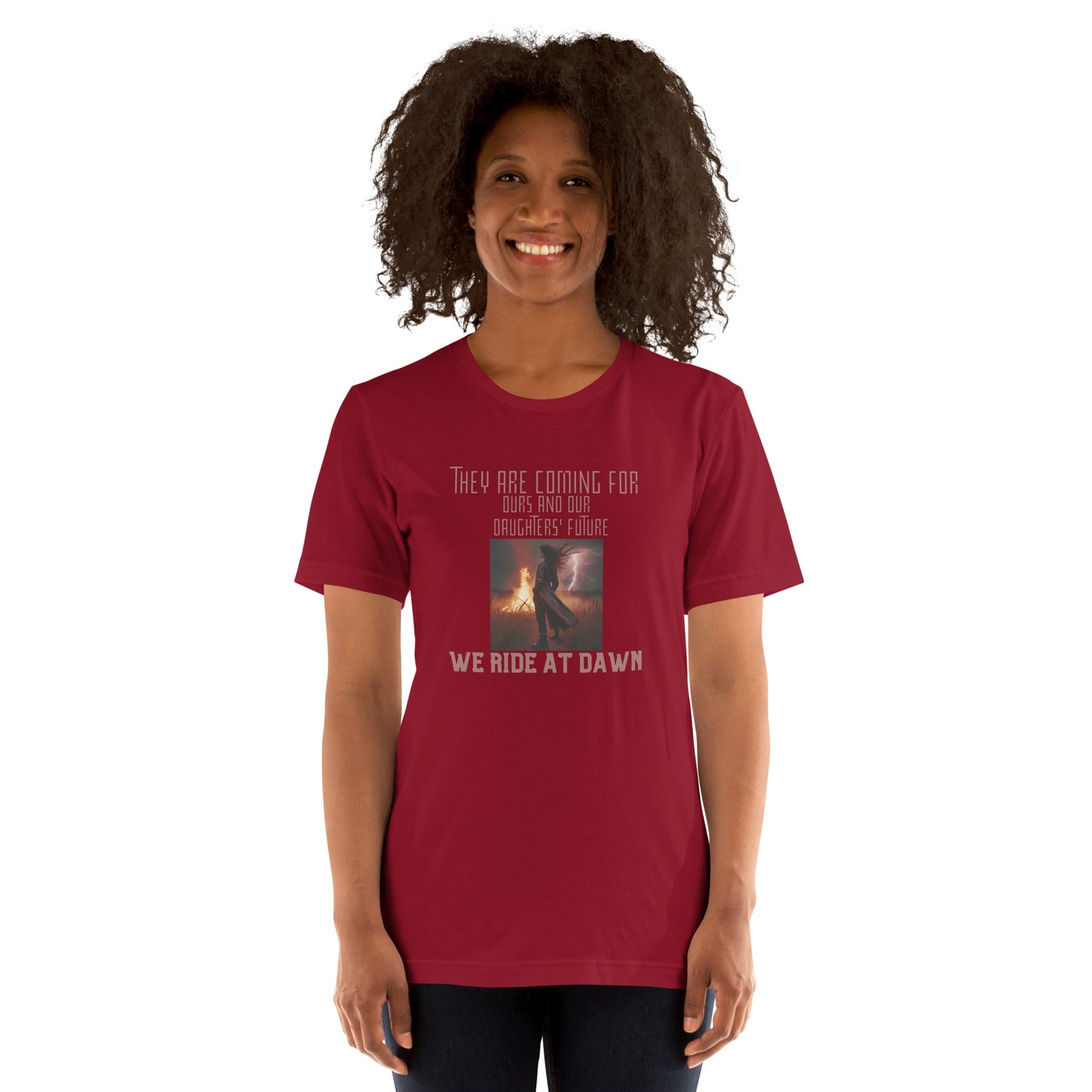 Coming for our daughters Unisex t-shirt