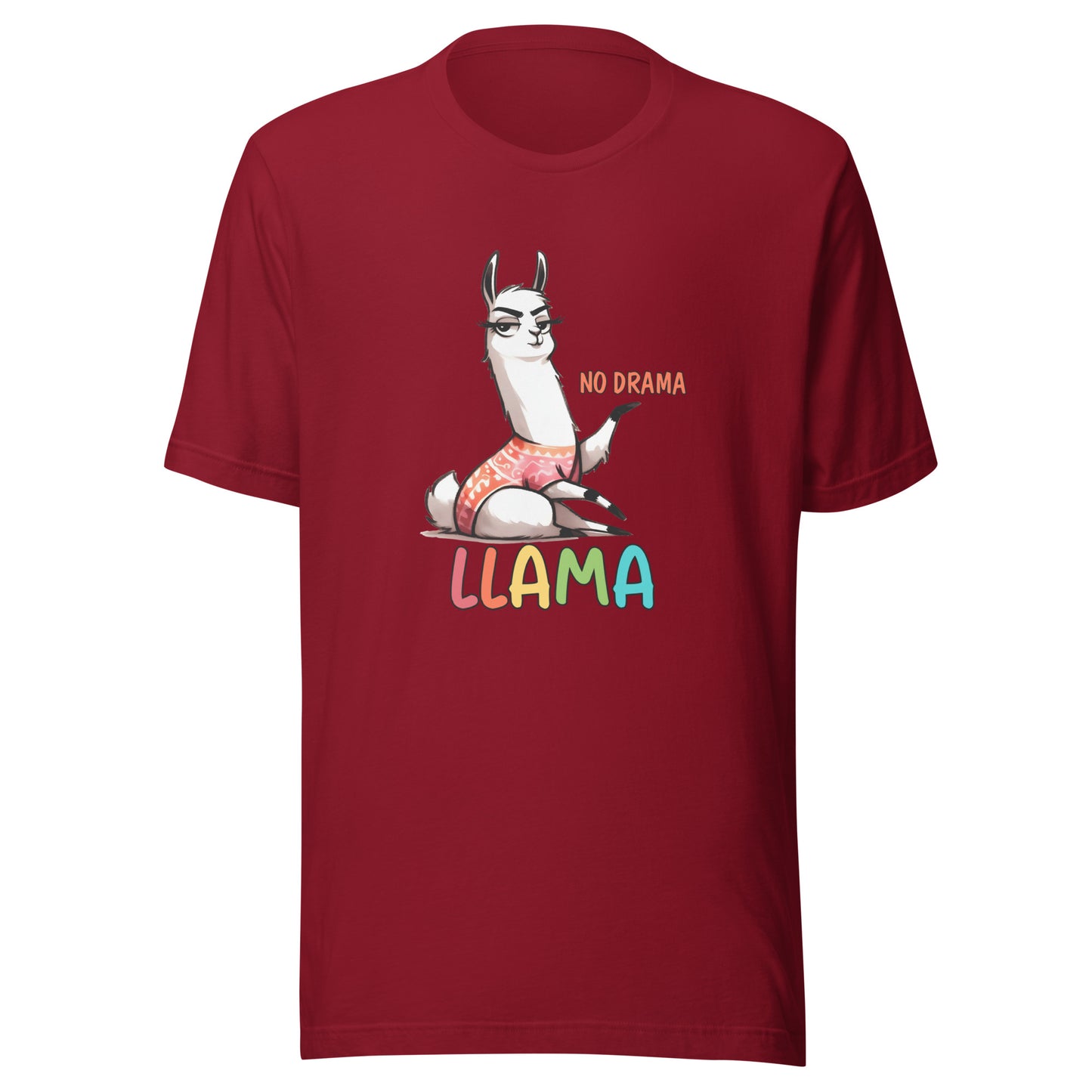 No drama llama Unisex t-shirt