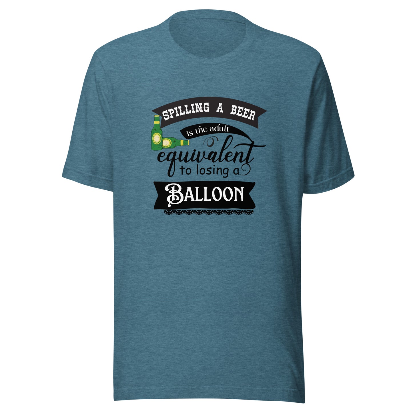 Spilling Unisex t-shirt
