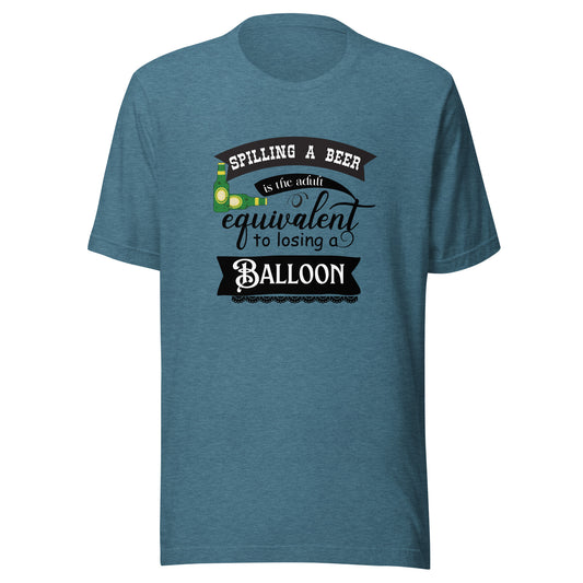 Spilling Unisex t-shirt