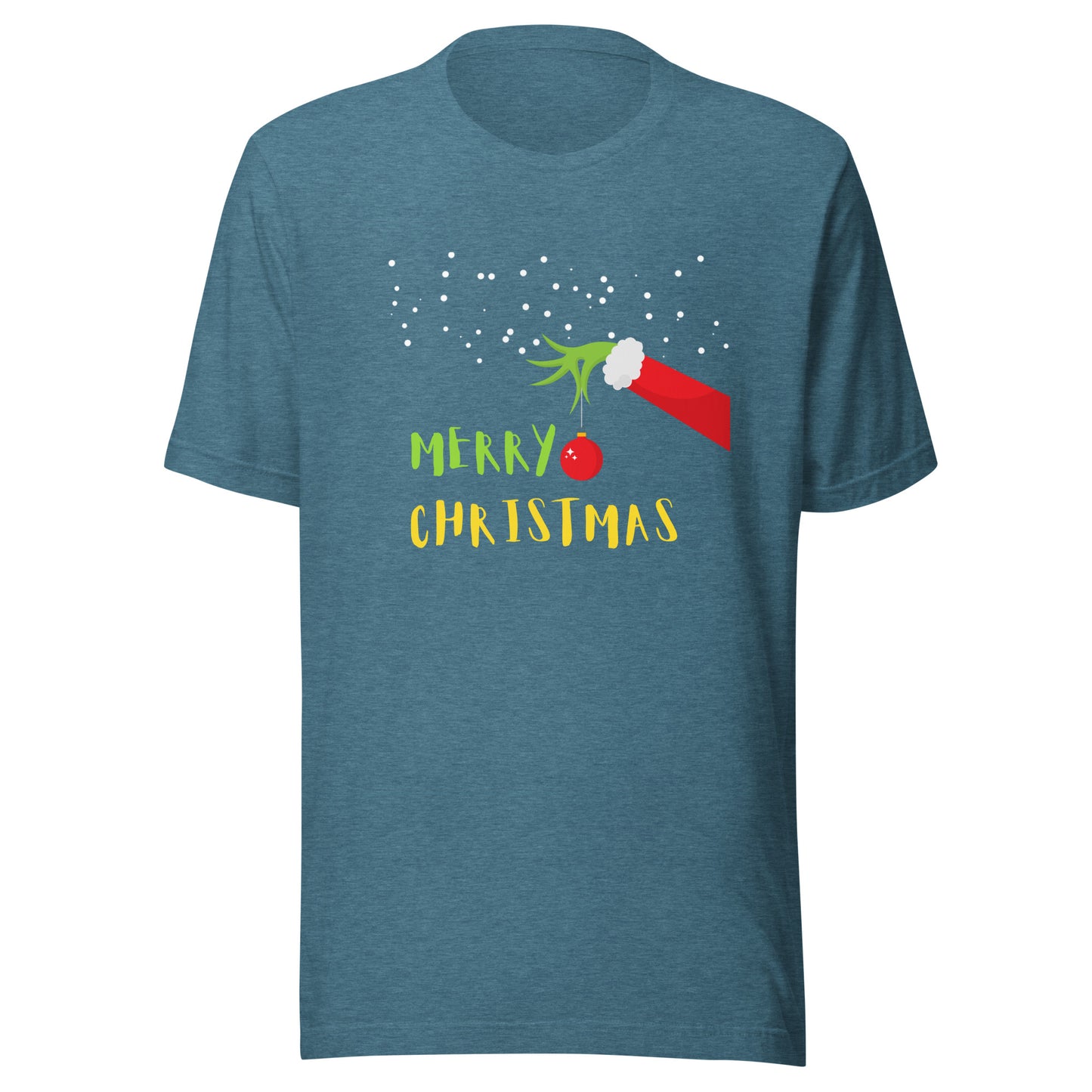 Grinch merry ChristmasUnisex t-shirt