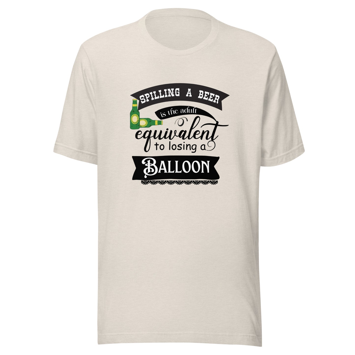 Spilling Unisex t-shirt