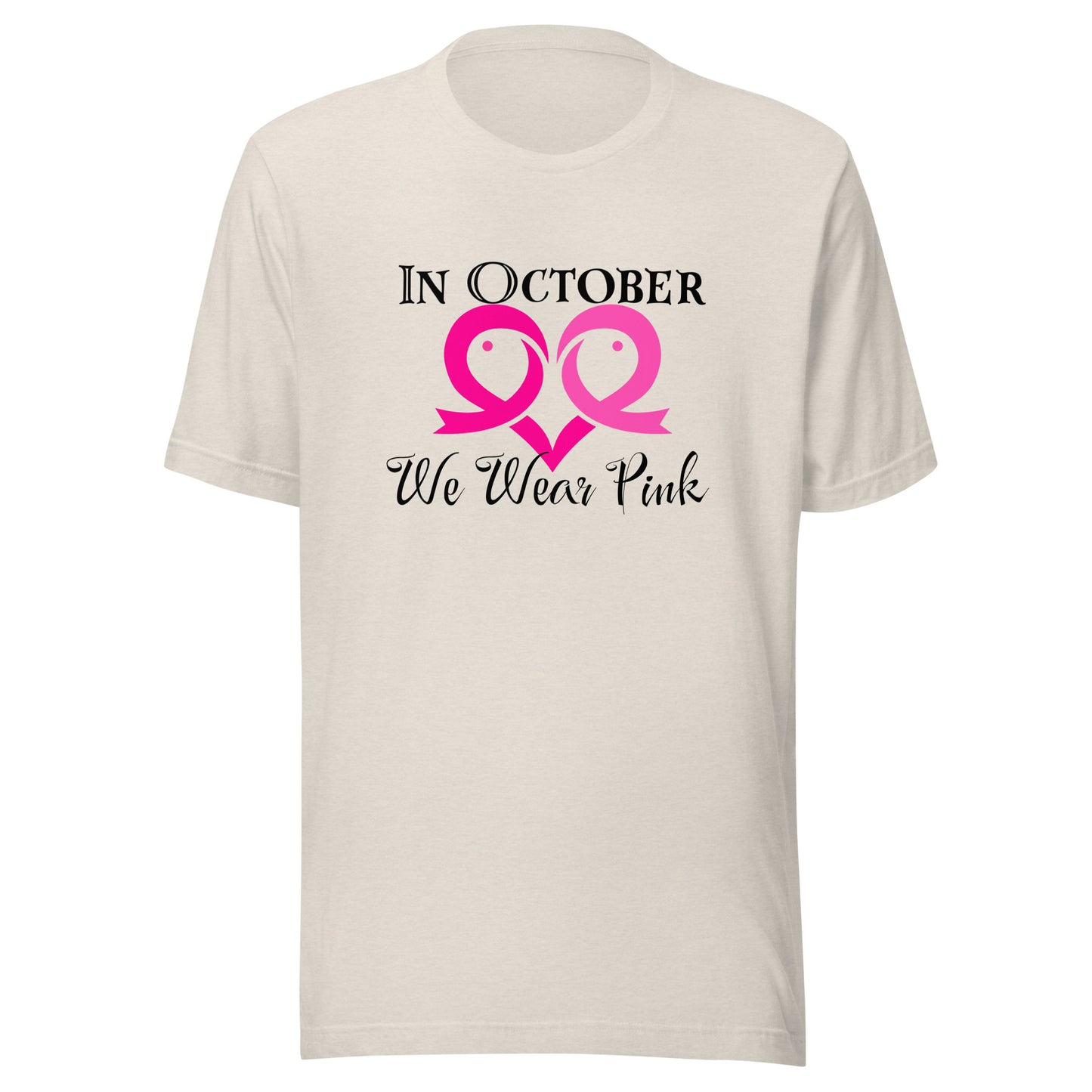In October Unisex t-shirt